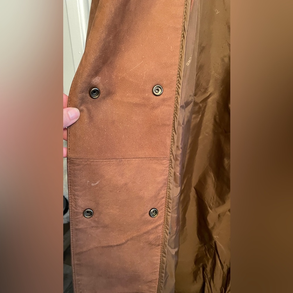 Adventure Bound by Wilson Leather Trench Coat - Picture 8 of 12